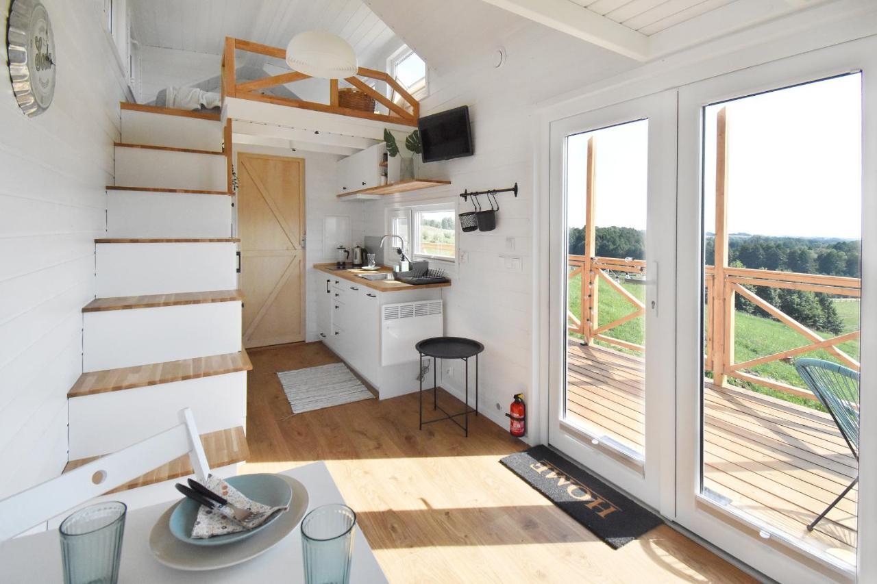 Dadaj Park - Tiny House Villa Biskupiec  Eksteriør bilde