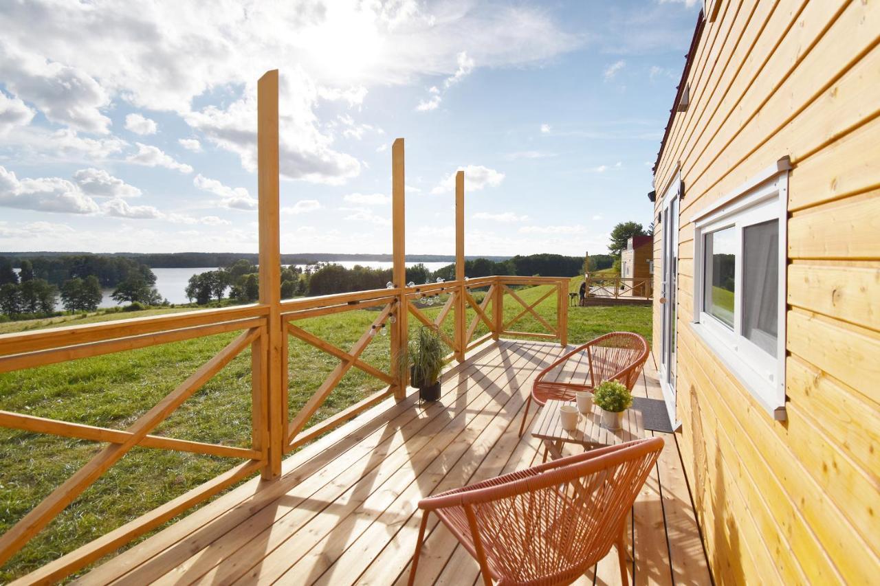 Dadaj Park - Tiny House Villa Biskupiec  Eksteriør bilde