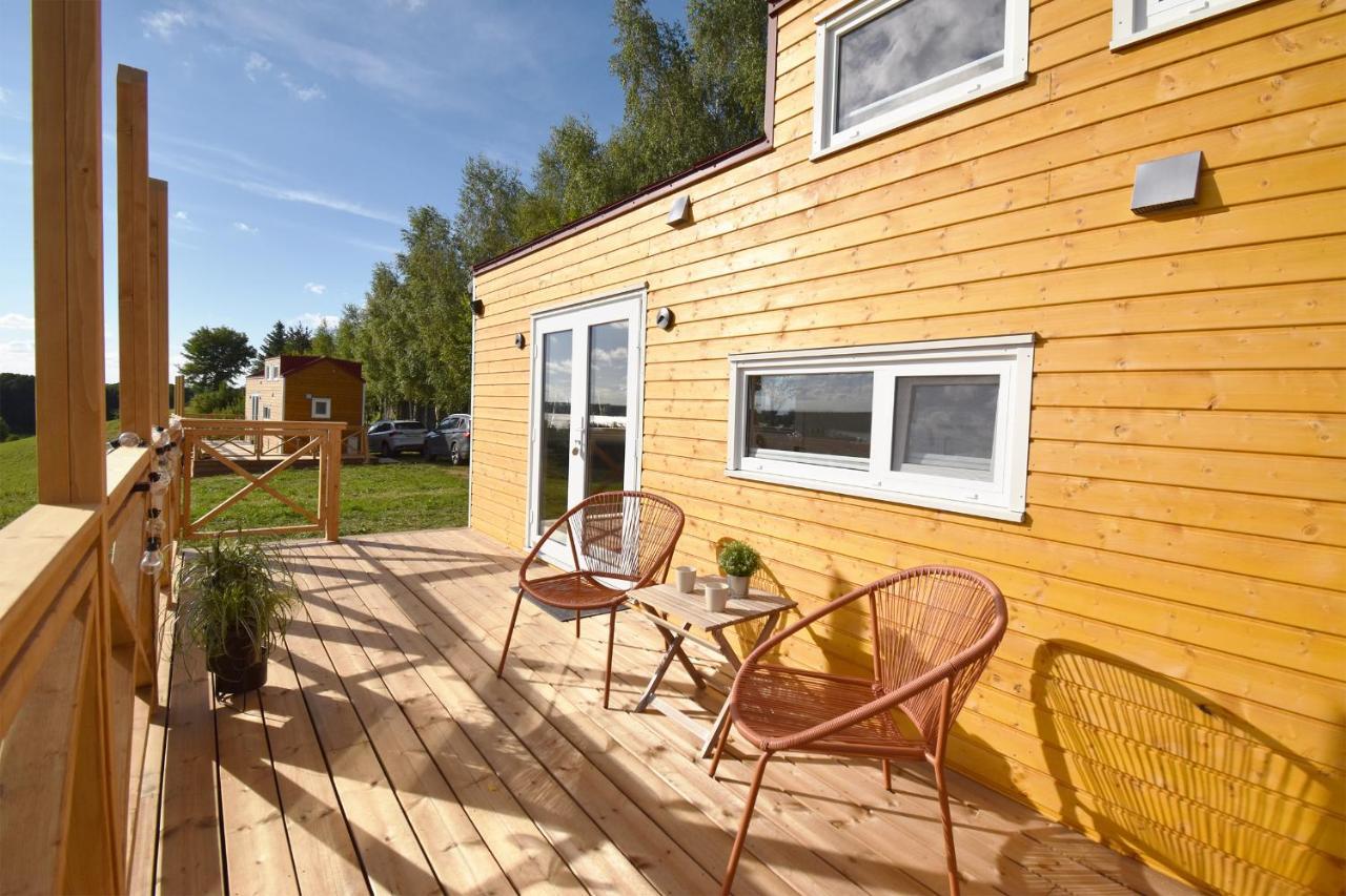 Dadaj Park - Tiny House Villa Biskupiec  Eksteriør bilde